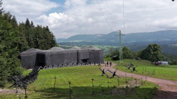 Dělostřelecká pevnost Stachelberg a rozhledna Eliška
