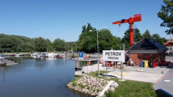 Výlety na začátek Baťova kanálu: Petrov